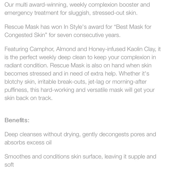 ‘SOLD’ BRAND NEW Eve Lom Rescue Mask - Picture 8 of 8